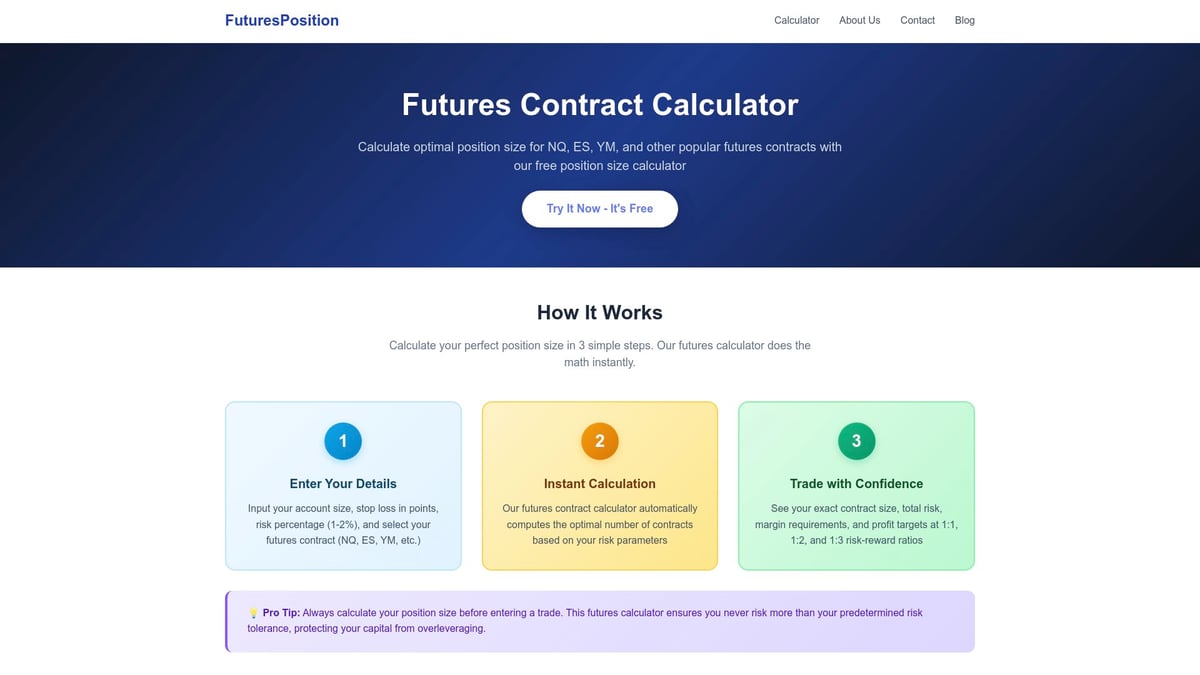 Index futures contract guide - Mastering Strategies for 2026. Using a free futures contract calculator for position sizing